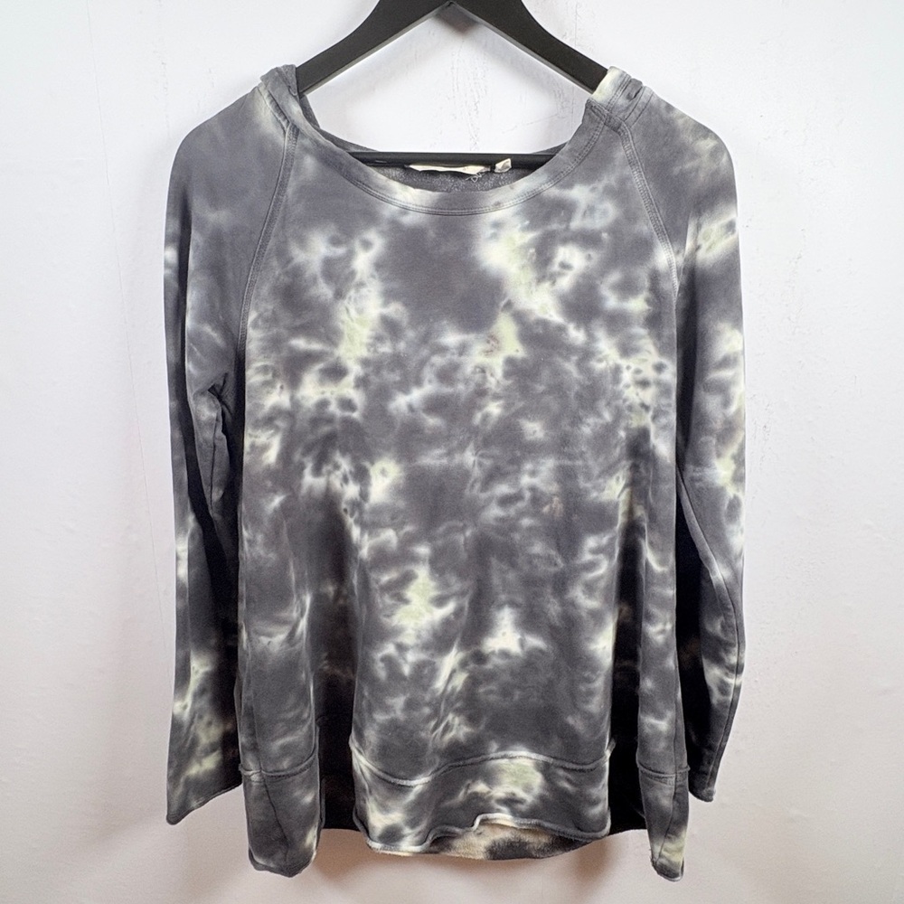 Soft Surroundings Women’s Small Tie-Dye Long Sleeve Hoodie Top Casual Loungewear